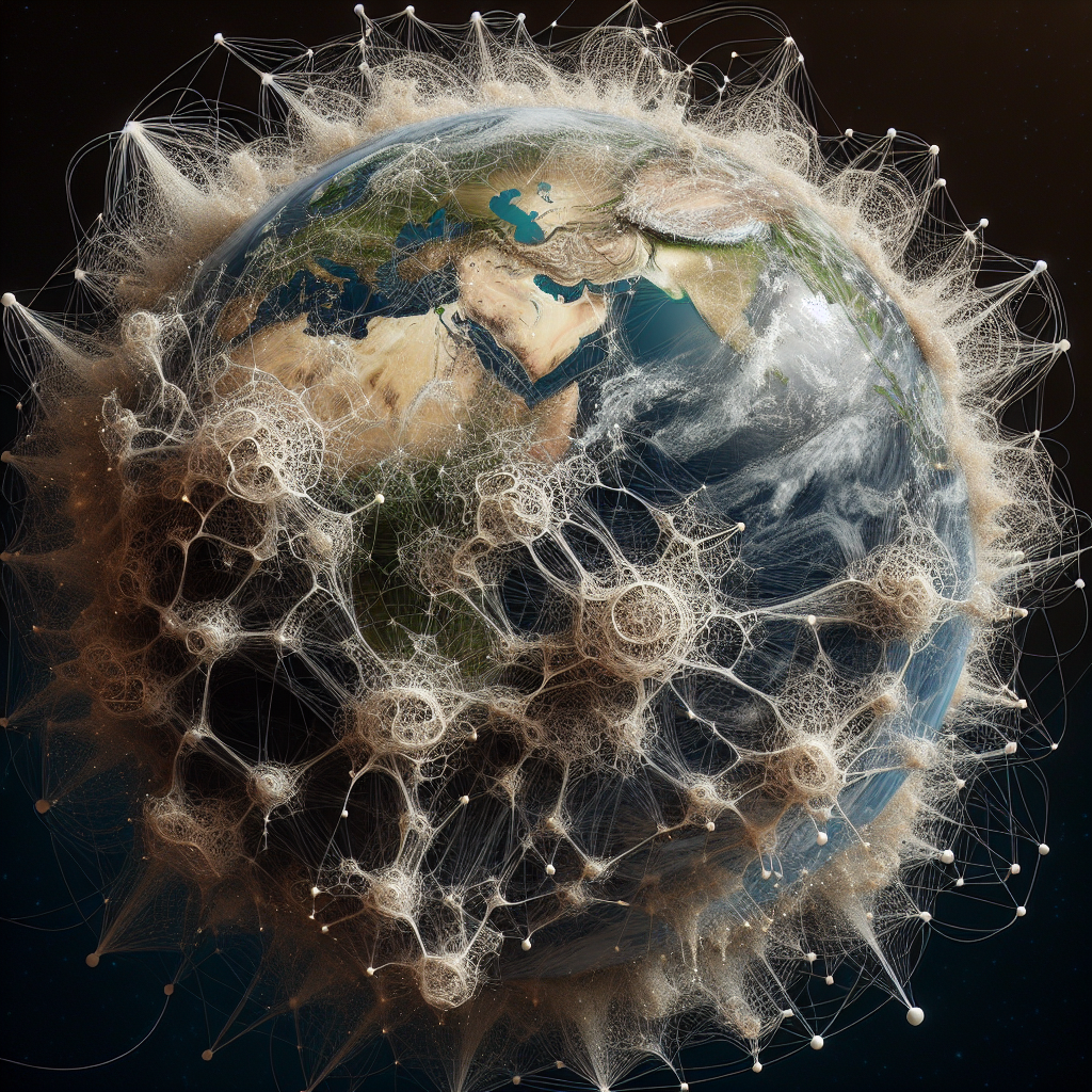 Exploring the Global Mycelium Network Hat