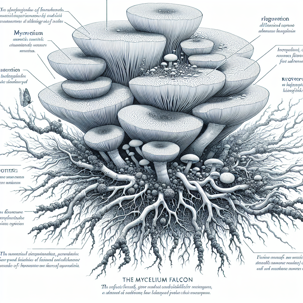 The Mysterious Journey of the Mycelium Falcon