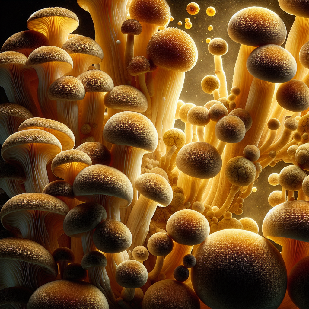 The process of Golden Teacher Mycelium Growth