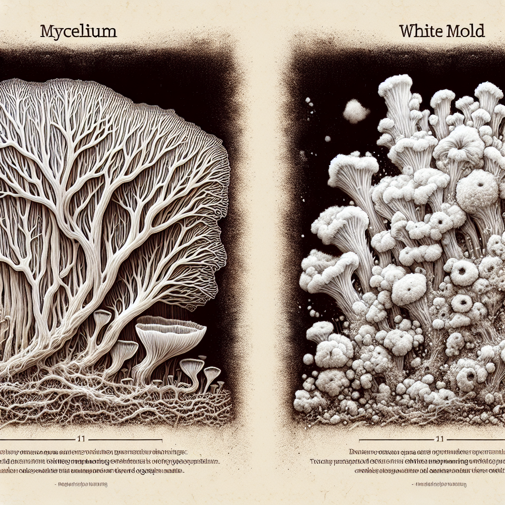 Understanding the Differences: Mycelium vs White Mold