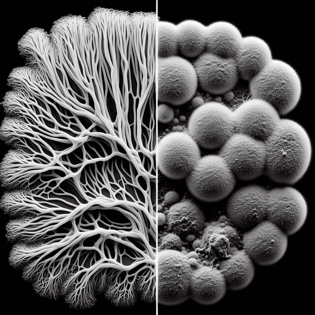 Comparative Analysis: Mycelium versus Mold