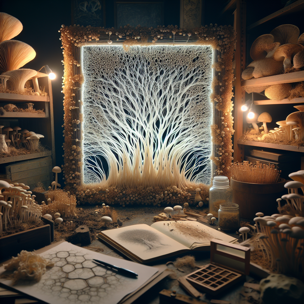 Exploring the Beauty of Mycelium Art