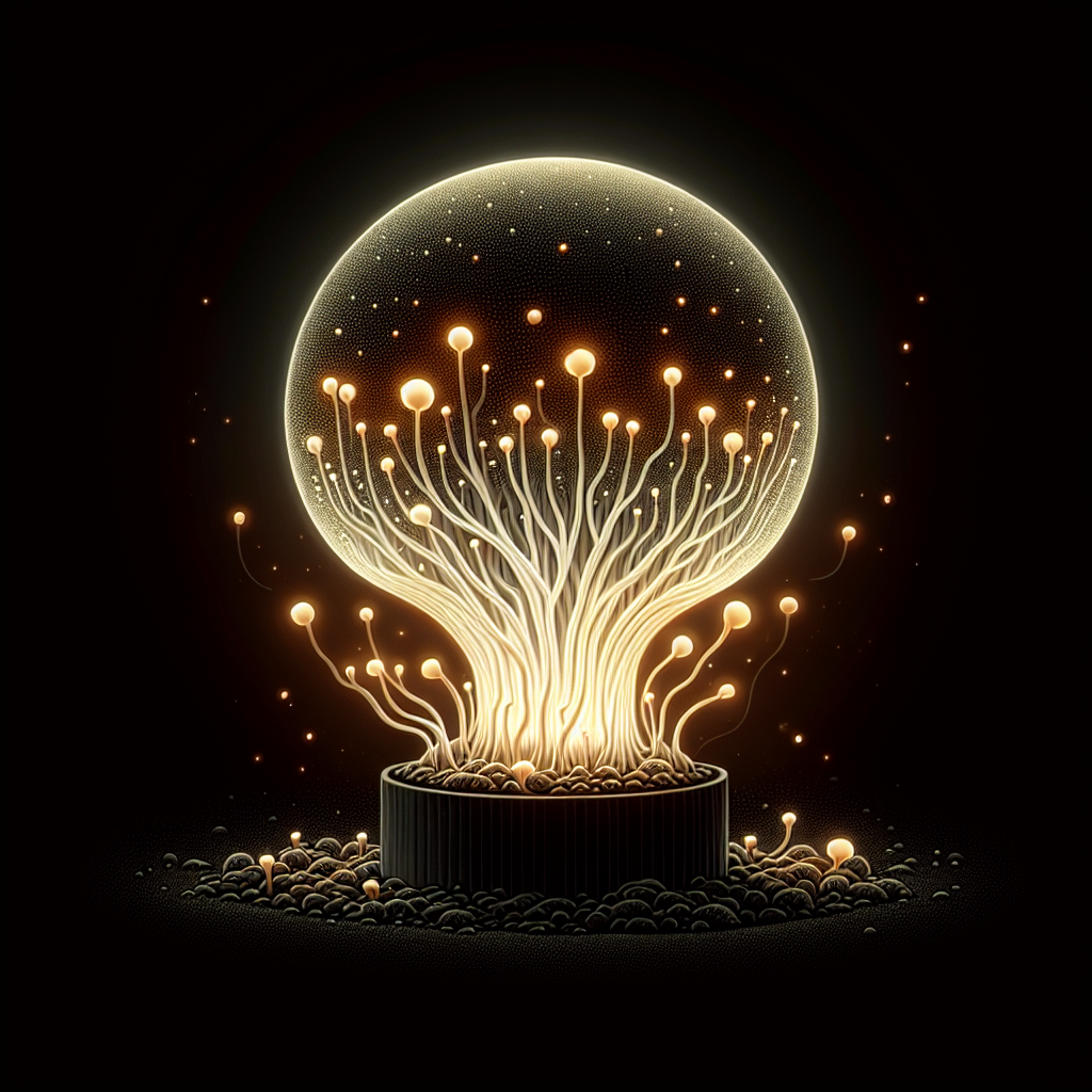 Exploring the Luminescence: The Art of Mycelium Lamps