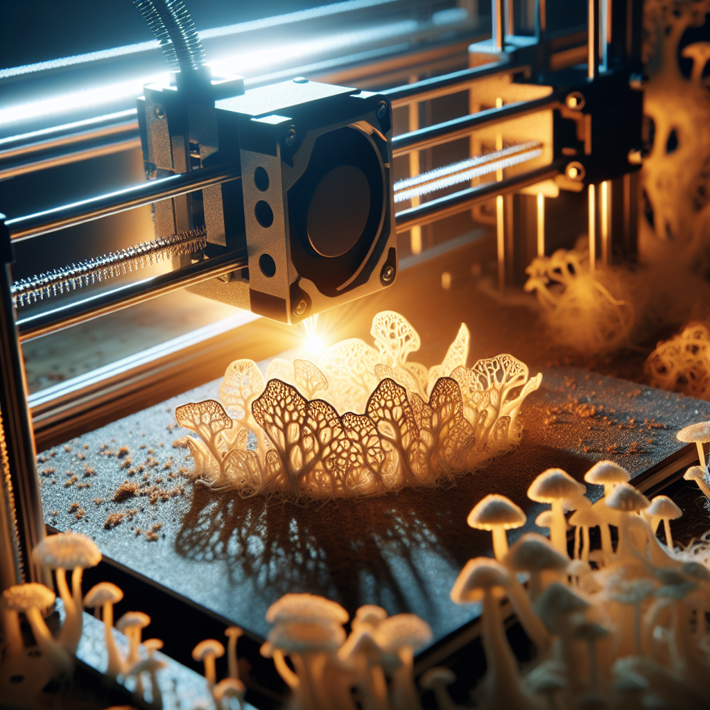Exploring the Possibilities of 3D Print Mycelium Technology