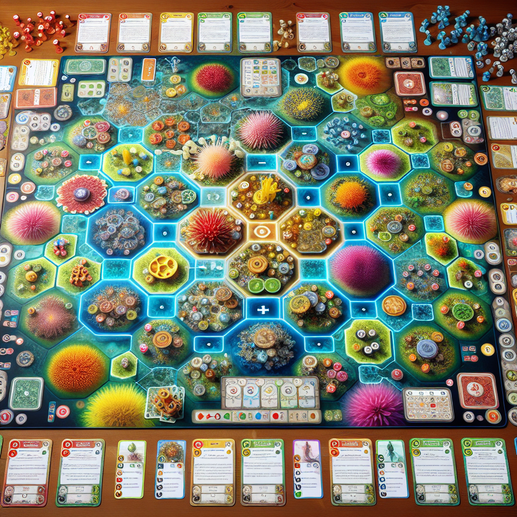 Mycelium: Conquer the Fungal World Board Game