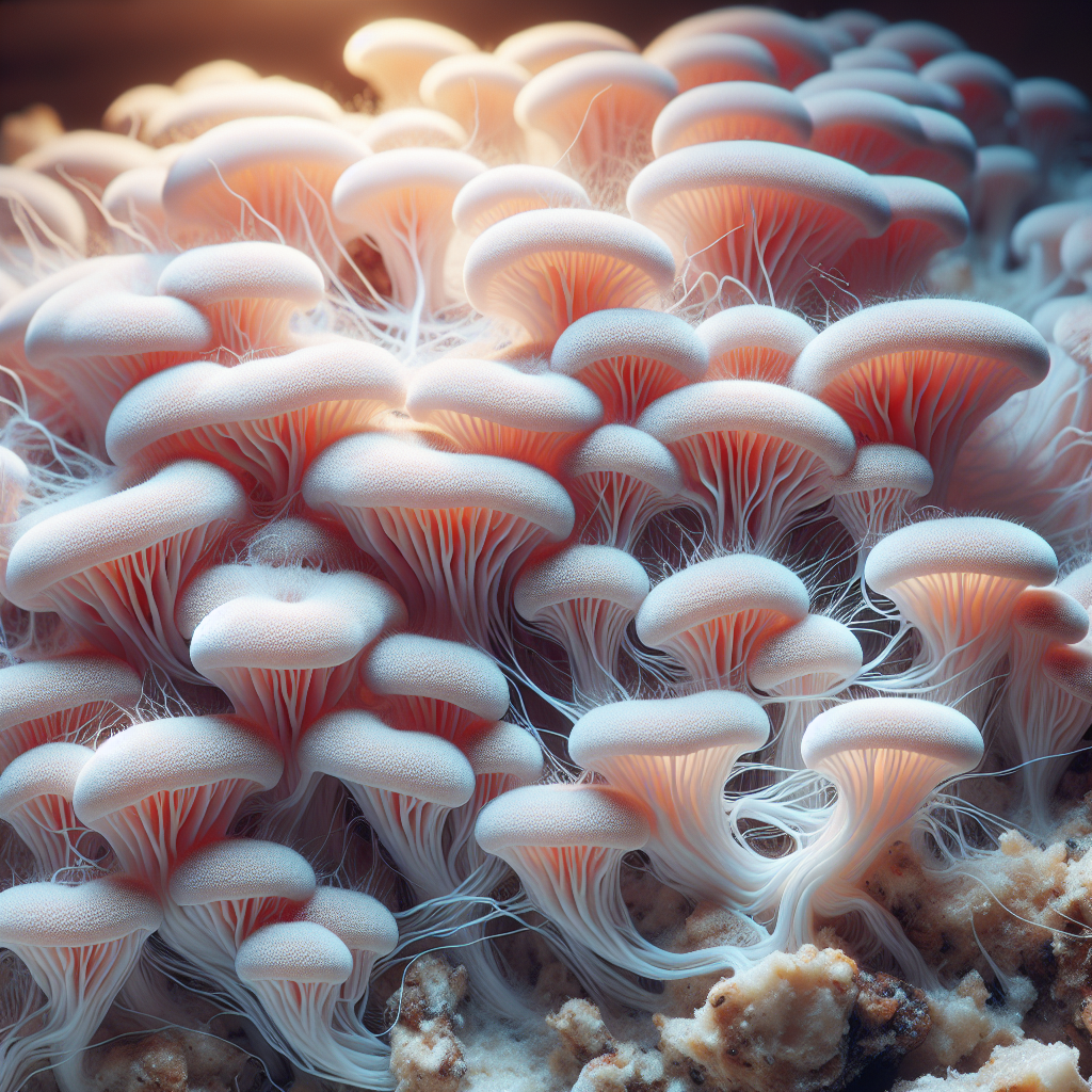 The Art of Growing Pink Oyster Mycelium