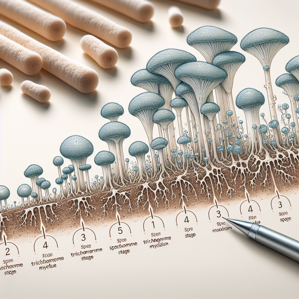 The Developmental Stages of Trichoderma Mycelium