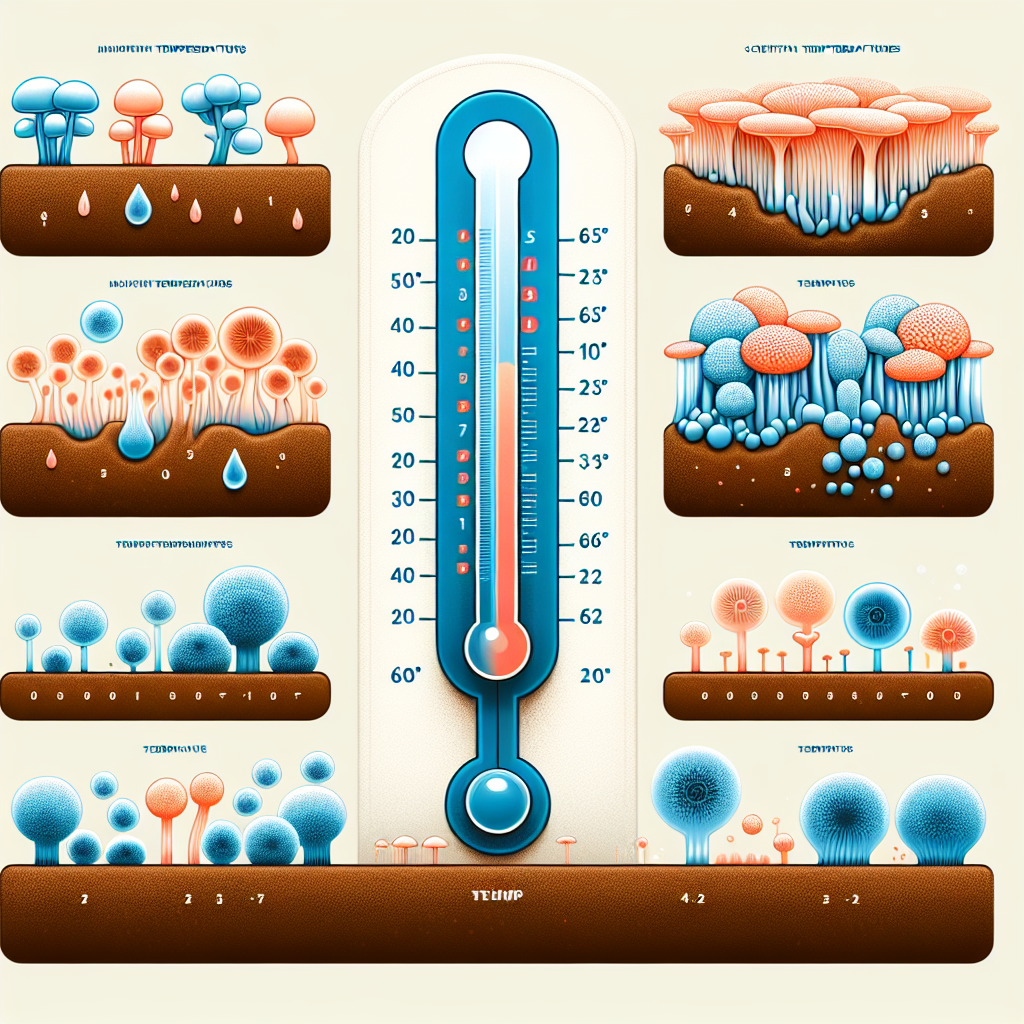 The Impact of Temperature Range on Mycelium Growth