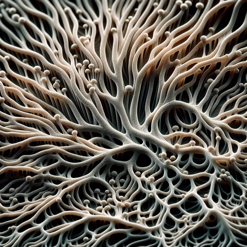 The Intricate World of Rhizomorphic Mycelium