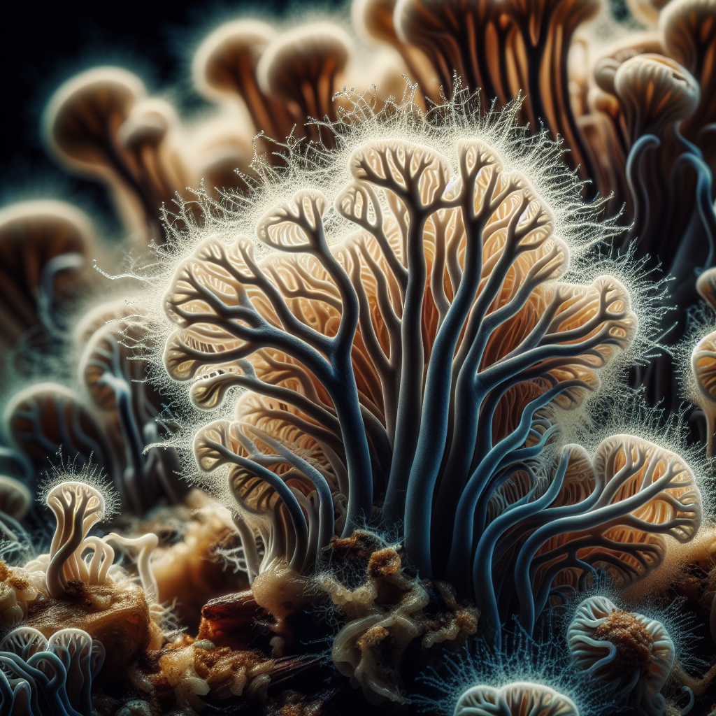 Understanding the Process of Mycelium Growing on Mushrooms